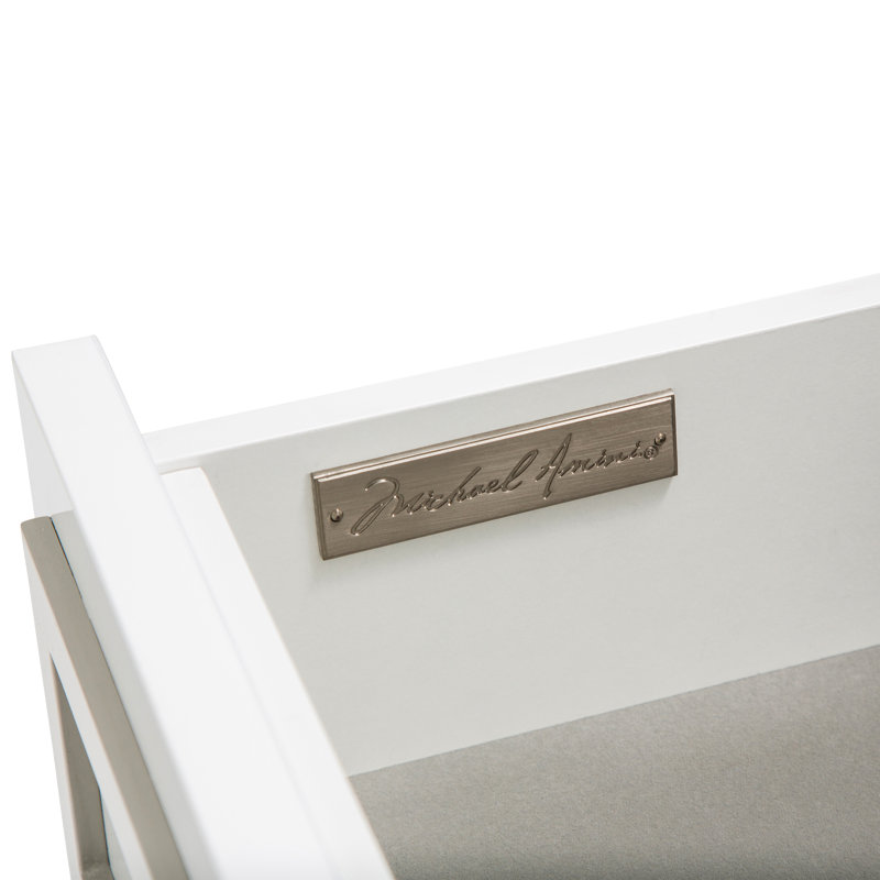 Sky Tower 2 - Drawer Nightstand, Cloud White