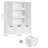 47.2"H Wood Storage Kids Bookcases  with Sliding Door and 3 Removable Drawers-1547394560