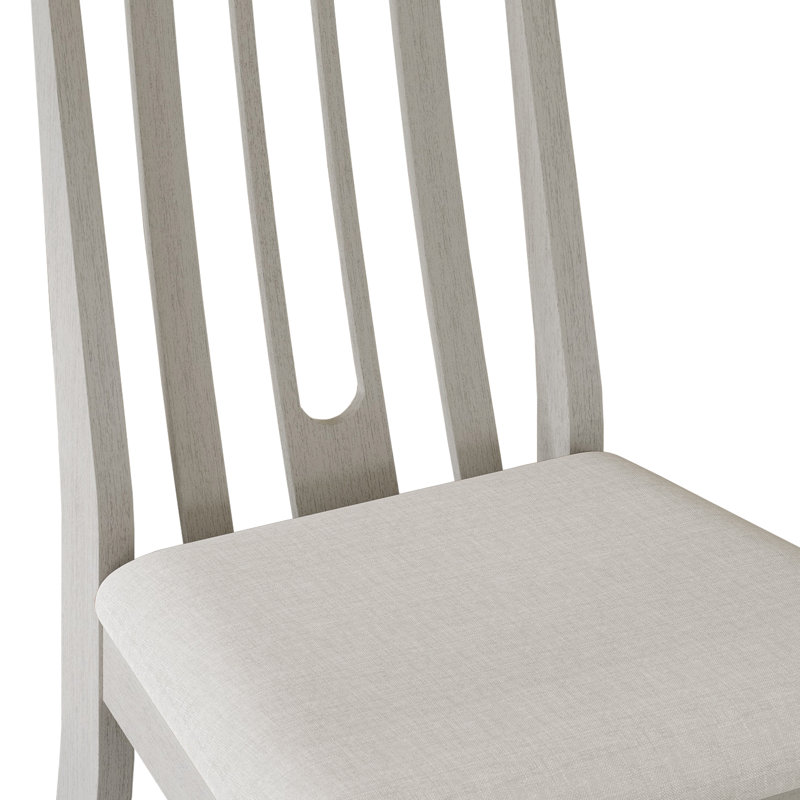 Ocossio 6 - Person Four Leg Dining Set, White
