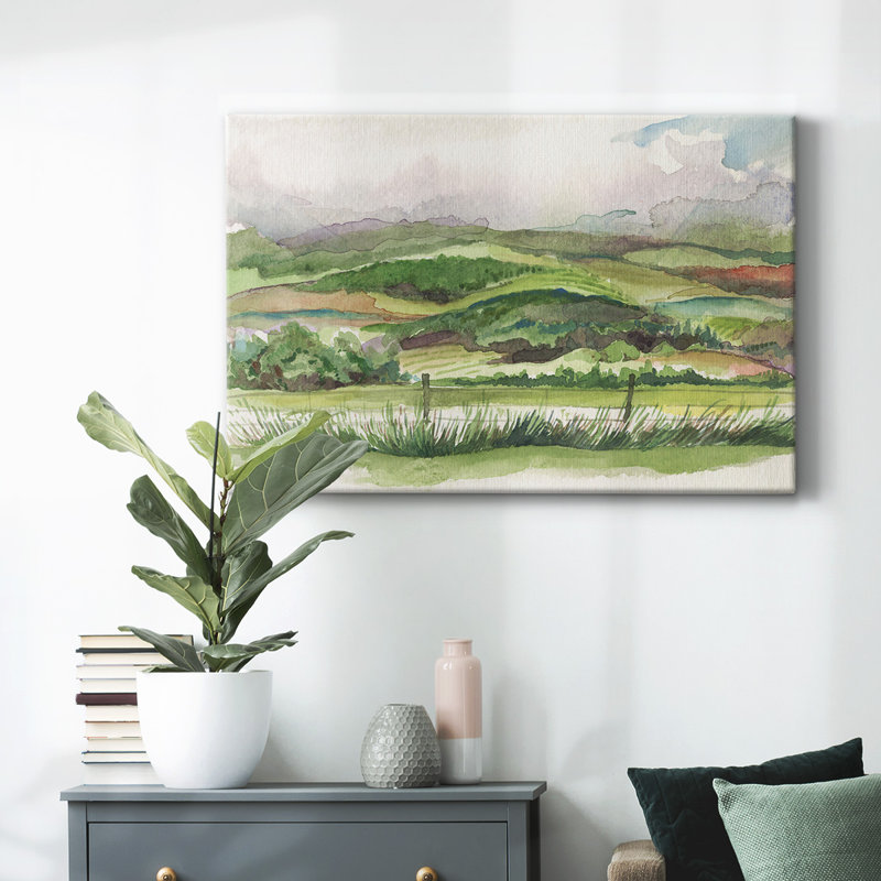 Toile tendue Bennachie Rain I-Gallery, H 12 po x l 18 po