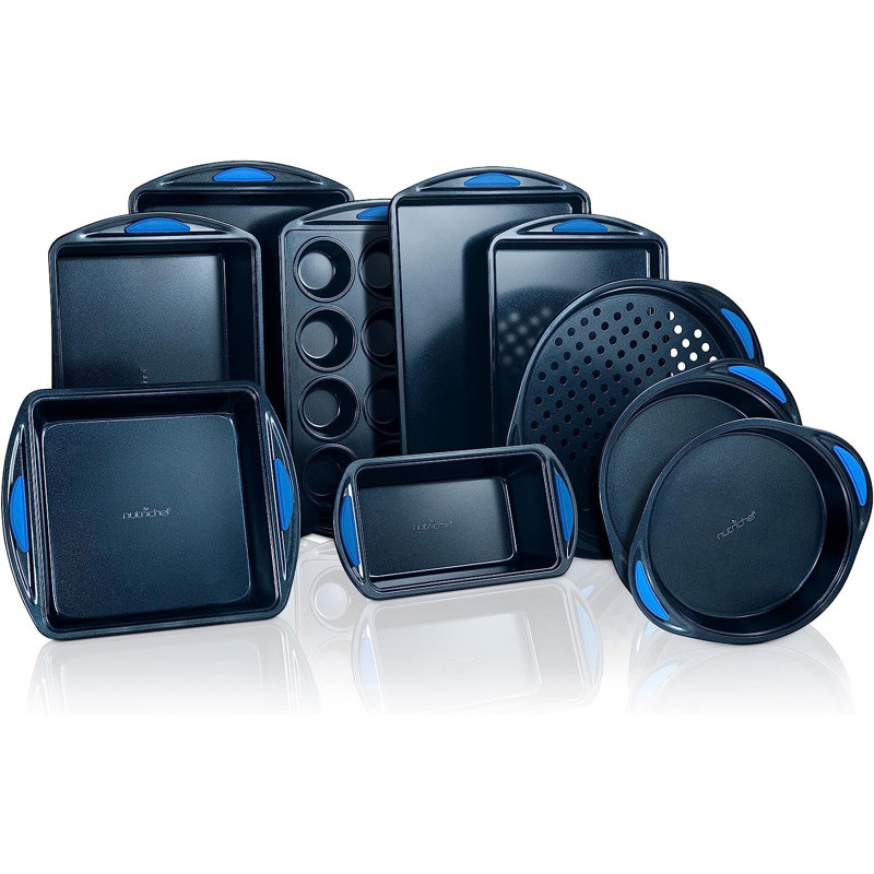NutriChef 6 Piece Silicone Bakeware Set
