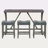 Bar Table Set With Power Outlet, Bar Table And Chairs Set, 4 Piece Dining Table Set, Industrial Breakfast Table Set, For Living Room, Dining Room, Game Room
