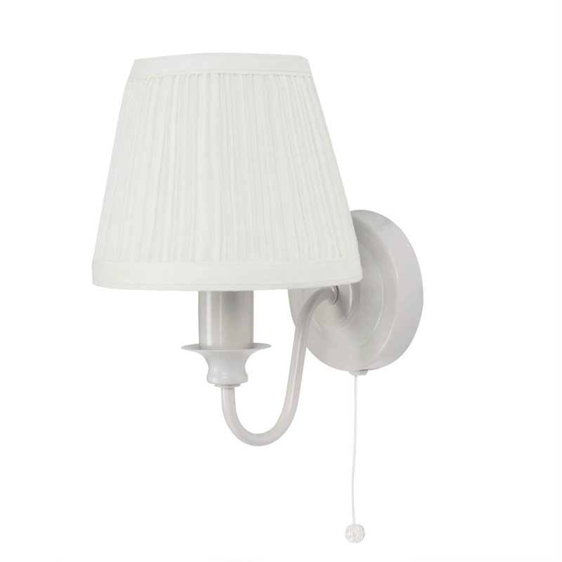 Crumpler Armed Sconce, Grey