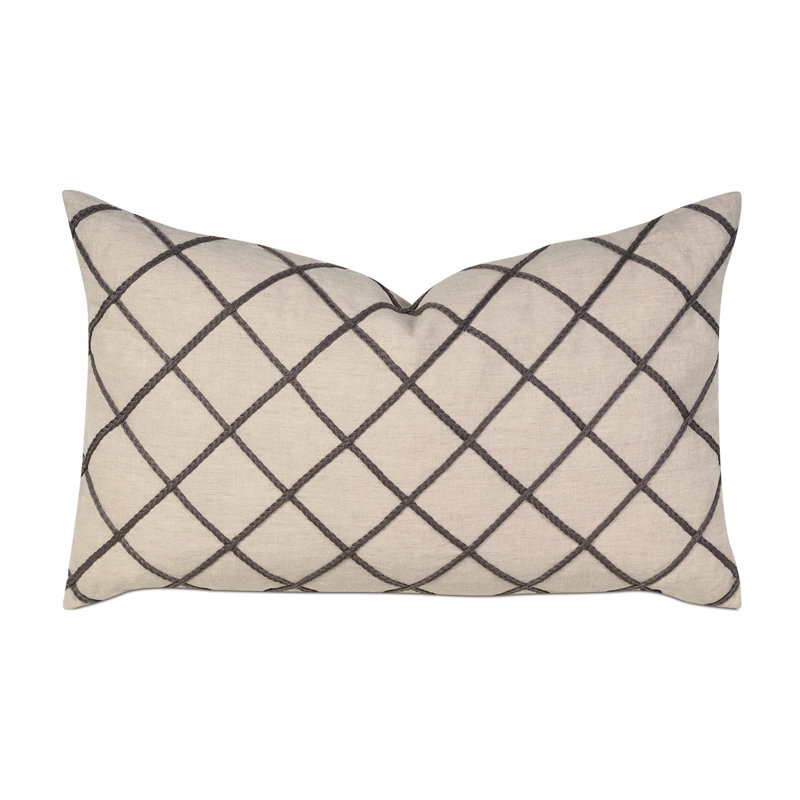 Housse de coussin décoratif en lin Camilla