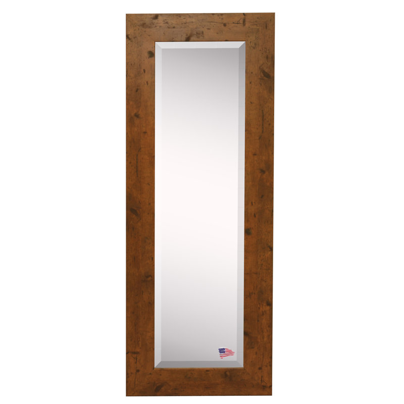 Miroir mural Archway, H 21 po x l 60 po, Noyer clair