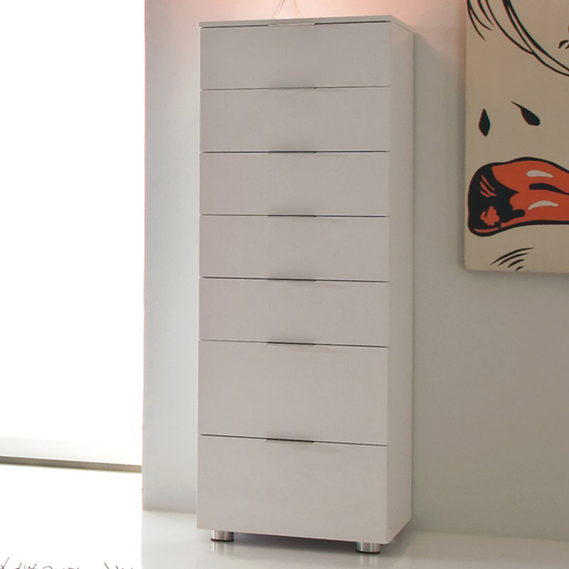 Cutright 50 cm W Chest of 7 Drawers