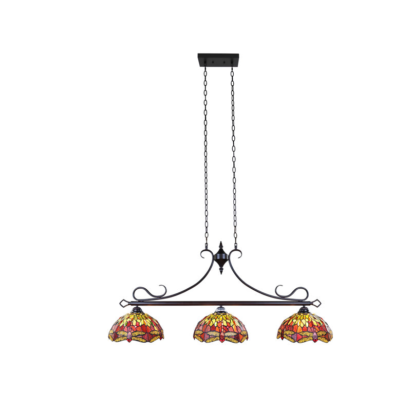 Luminaire suspendu pour îlot de cuisine 3 lumières
