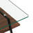 Shalia Rectangle Coffee Table with Meta Legs & MDF Storage Shelf-791344667-791344666