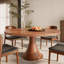 Ensemble de table de salle à manger Mid-Century en bois massif pour repas mémorables (1 table, 4 chaises / 6 chaises)-1930234821-1930234827-1930234830