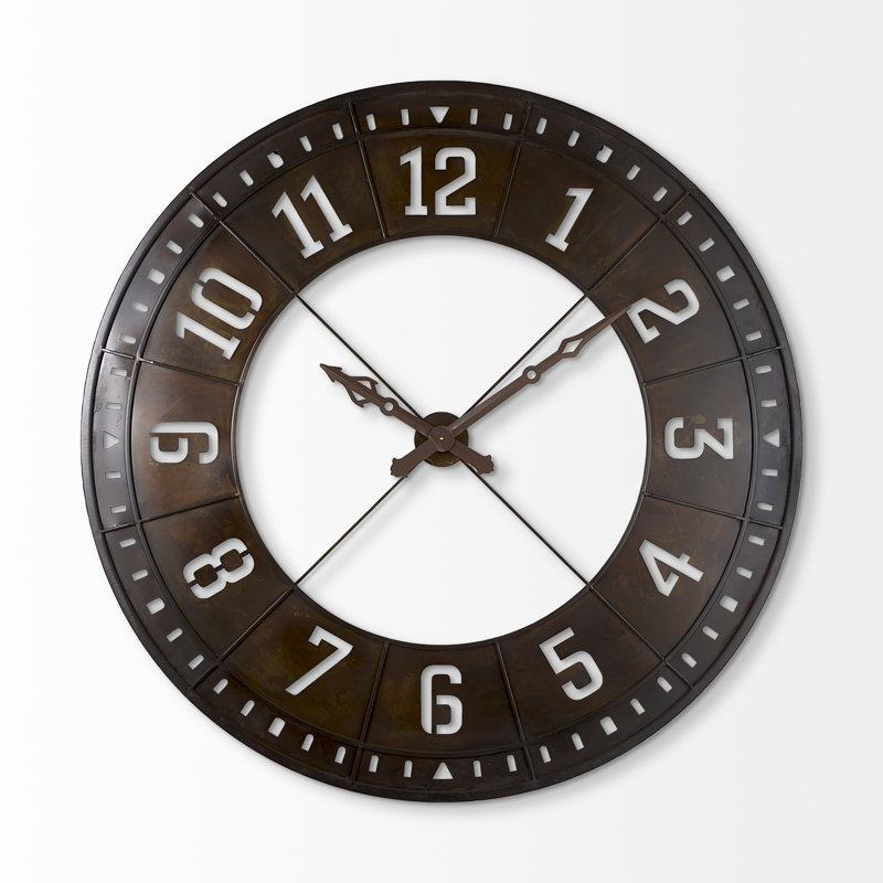 Très grande horloge murale 56,5 po Antiana