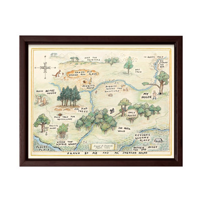 Winnie the Pooh Hundred Acre Wood Sign
