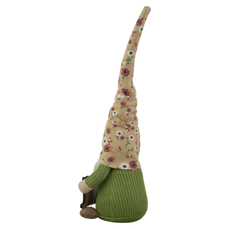 Gnome floral 16 "avec babillard 16", Jaune