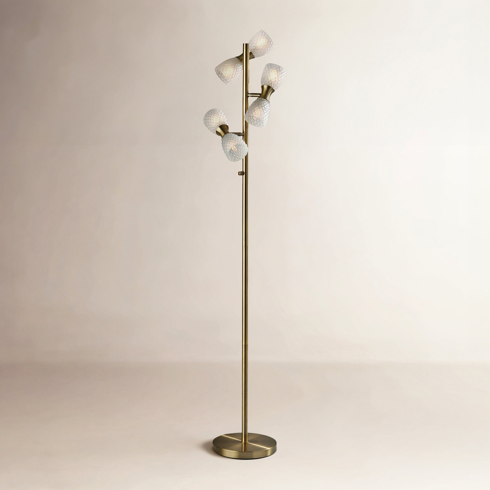 64.75'' Dimmable Floor Lamp