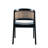 Lucas Modern Scandinavian Cane-Back Dining Armchair