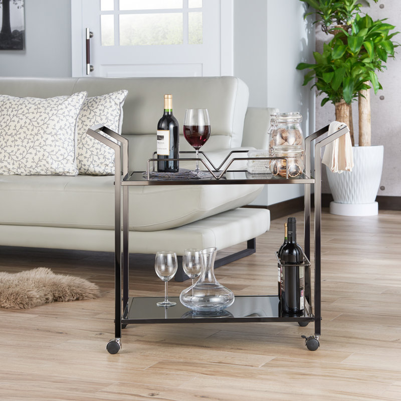 Chariot-bar de cuisine contemporaine Babbitt