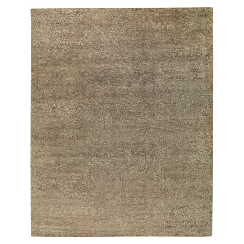 Reef Otter Wool Area Rug in Taupe, Rectangle 8' x 10'