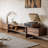 Black walnut solid wood TV cabinet-1867887006