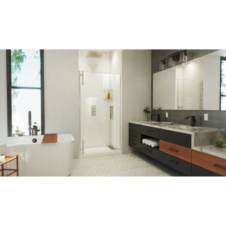DreamLine Ascend 38 1/2-39 1/2 in. W x 72 in. H Frameless Pivot Shower Door