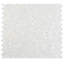 10.6" X 11.2" Herringbone Natural Shell Mosaic Tile