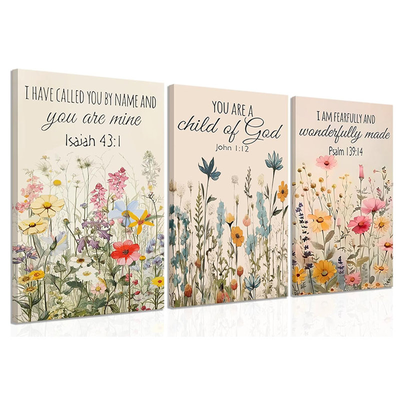 3 Piece Wrapped Canvas Print