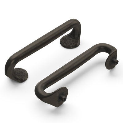 Craftsman Kitchen Cabinet Handles, Solid Core Drawer Pulls for Doors, 3-3/4" (96mm)