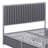 Metal Frame Upholstered Bed with 4 Drawers-93672581-93672580