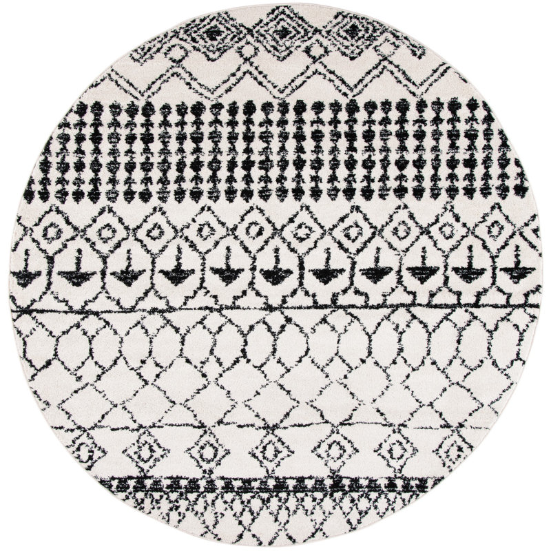 Cobos Performance Geometric Rug, Round 3'