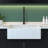 A&E Bath and Shower 17 " 10 " Tall Ceramic Rectangular Bathroom Sink