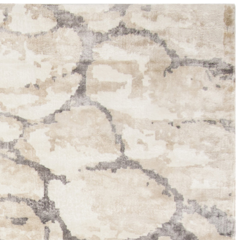 Wynkoop Hand Loomed Viscose Abstract Rug, Rectangle 9' x 12'