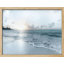 «Sunrise Duotone Blue Orange Ocean Wave Beach Shore Nautical Marine Life» sur papier-98266277-98266276