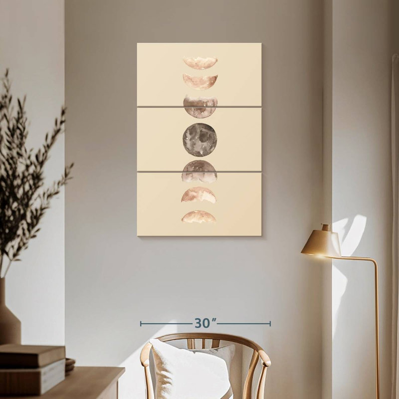 Oberle Phases Of The Moon II, 57" H x 36" W
