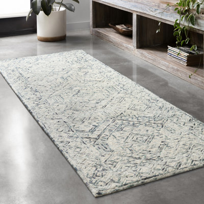 Haubert Wool Geometric Indoor Rug