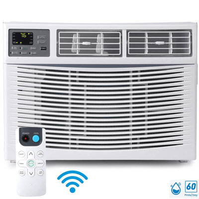NANAN 10000 BTU Wi-Fi Connected Window Air Conditioner with