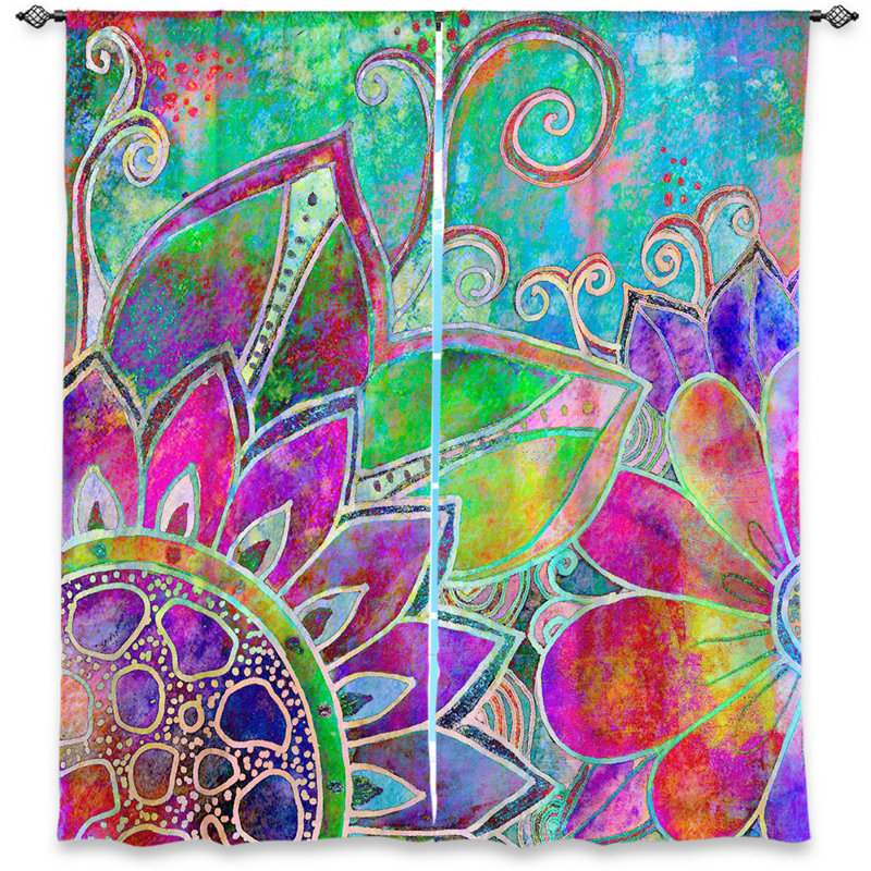 Room Darkening Curtain Pair, 40" W x 82" L
