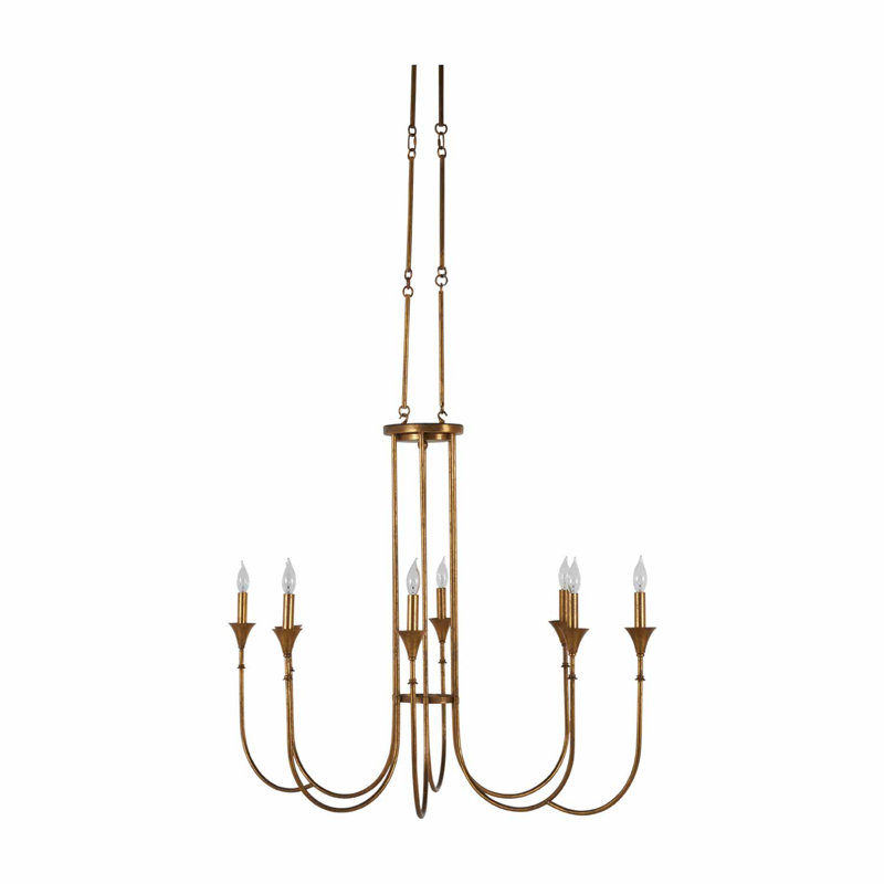 Kathleen 8 - Light Candle Style Chandelier