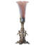 11" High Blue Tiffany Pond Lily Maidens Mini Lamp-1779648883
