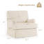 Fauteuil d'appoint pivotant avec coussin amovible Muro Modern-722651972