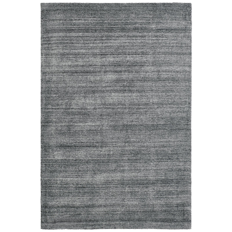 Mcfarland Solid Colour Hand Woven Area Rug, Rectangle 140 x 200cm