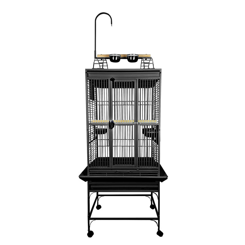 Cage de jeu X X Large noir, H 66 po x l 36 po x P 28 po, Noir
