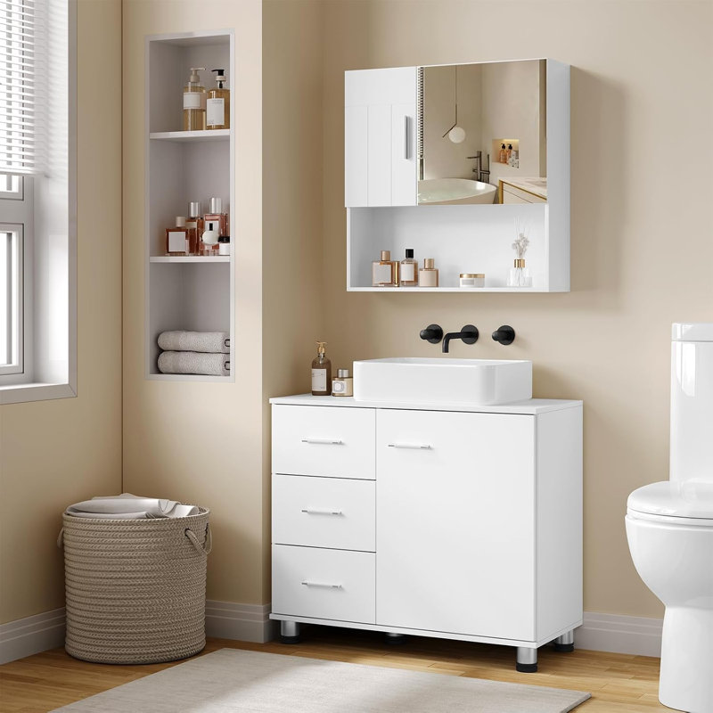 Single Bathroom Vanity with Basin