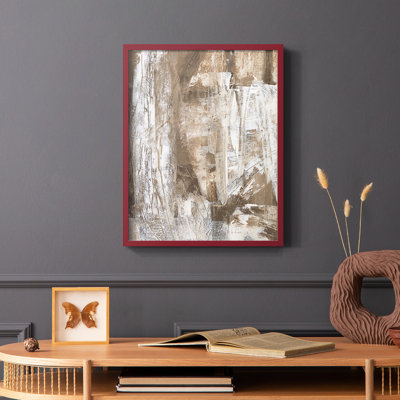 Bronzed I Framed Print - Solid Wood