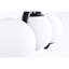 Luminaire suspendu verre opaque 24 lumières 3 lumières Zani