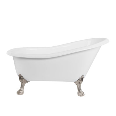 Paris 57'' x 28'' Freestanding Soaking Acrylic Bathtub