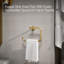 Purist® Wall Mounted Towel Ring for Bathroom, Metal Bathroom Hand Towel Ring-535636122