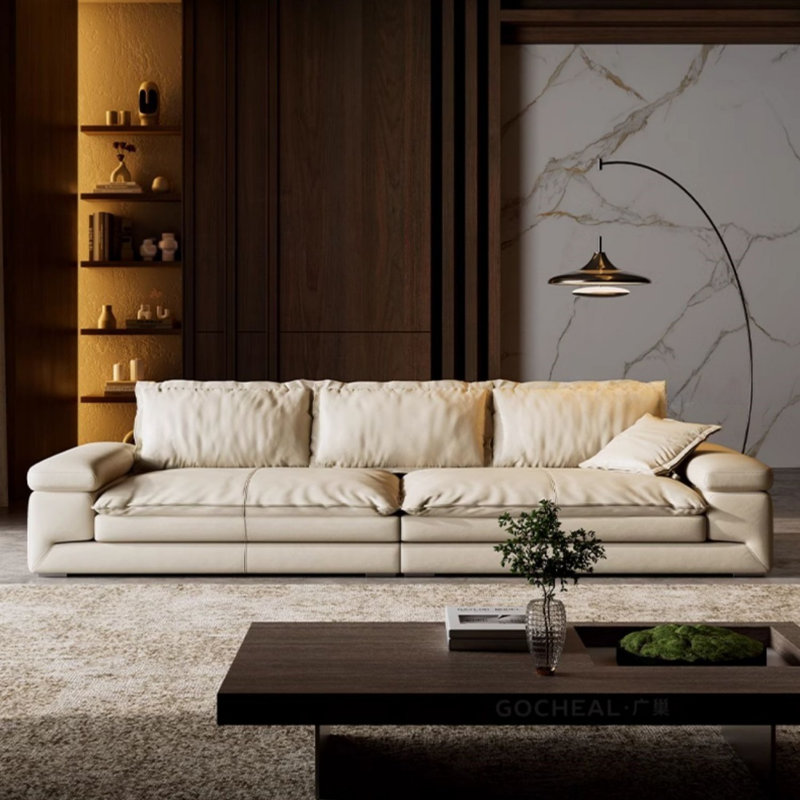 Modern Straight Multi-Seat Adjustable Sofa