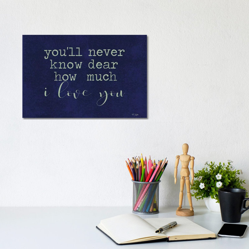 You'll Never Know by Jaxn Blvd. - Wrapped Canvas Gallery-Wrapped Canvas Giclée, 20.32cm H x 30.48cm W