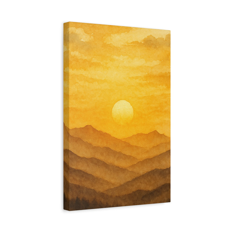 Aaroon Single Picture Frame Print on Canvas, 45.72 cm H x 30.48 cm W