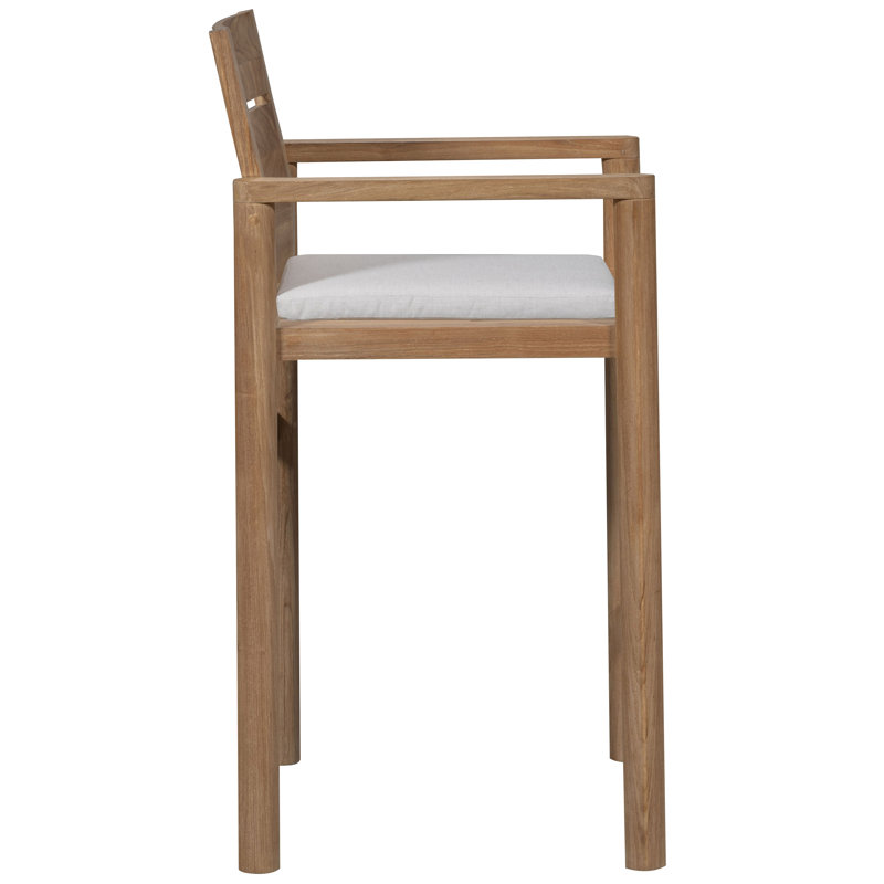 Horizon Outdoor Teak Bar Stool, Chatters Chai