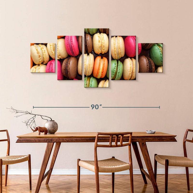 Macarons, 42" H x 92" W