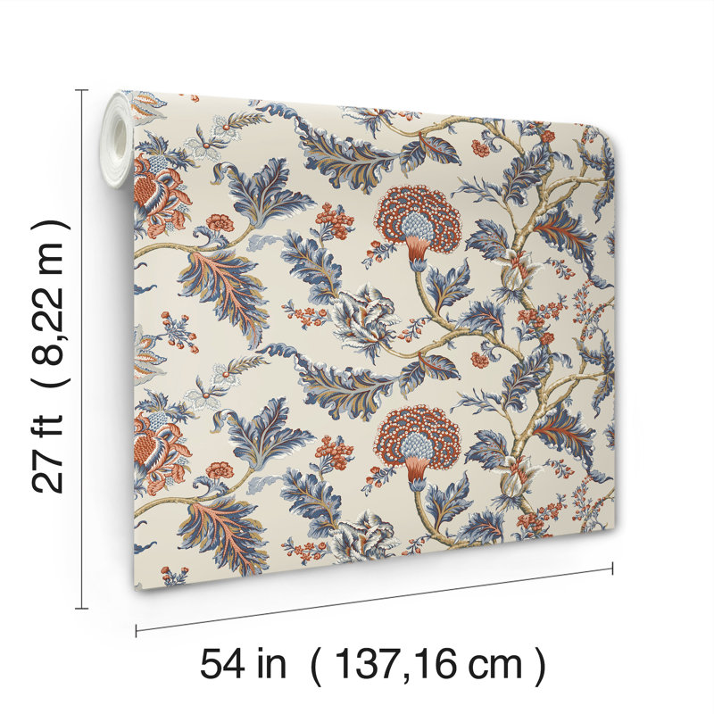Anacaren Wallpaper, Navy